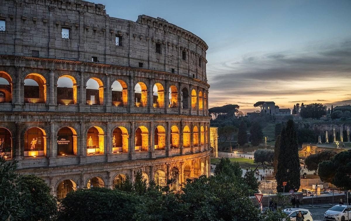 The Colosseum in Rome